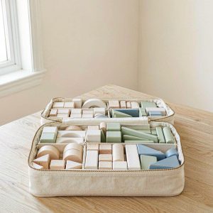 Wooden Building Blocks Set